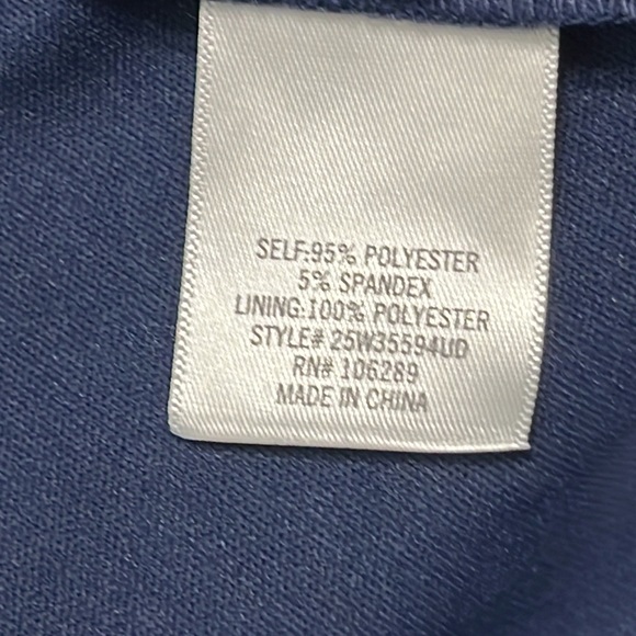 Mi Ami Short Navy Dress Eyelet Lace size m - Picture 10 of 15